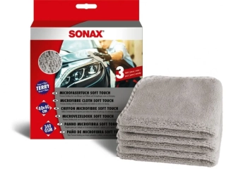 SONAX utěrka z mikrovlákna Profi Soft Touch 451000 (3 ks)